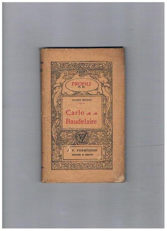 Carlo Baudelaire - Guido Muoni - copertina