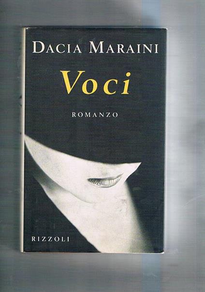 Voci - Dacia Maraini - copertina