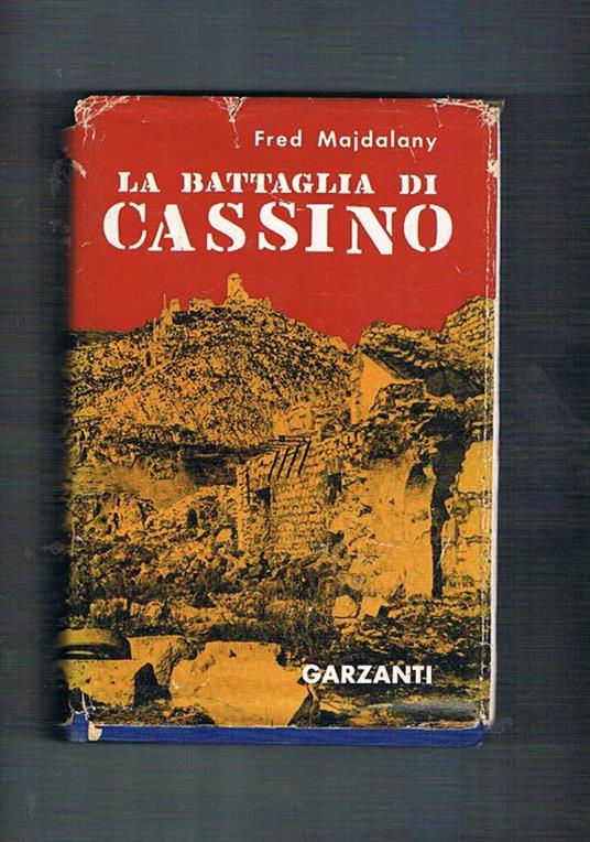 La battaglia di Cassino - Fred Majdalany - copertina