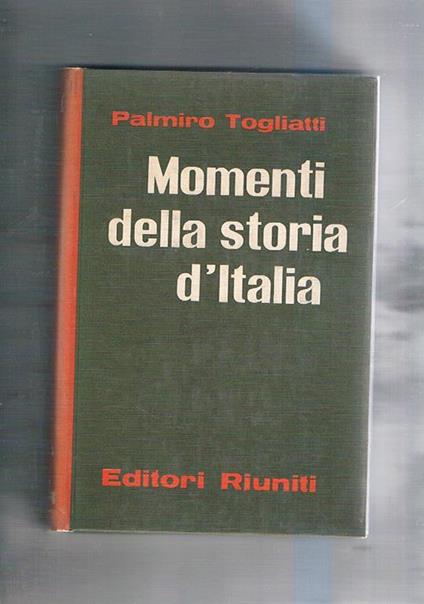 Momenti della storia d'Italia - Palmiro Togliatti - copertina