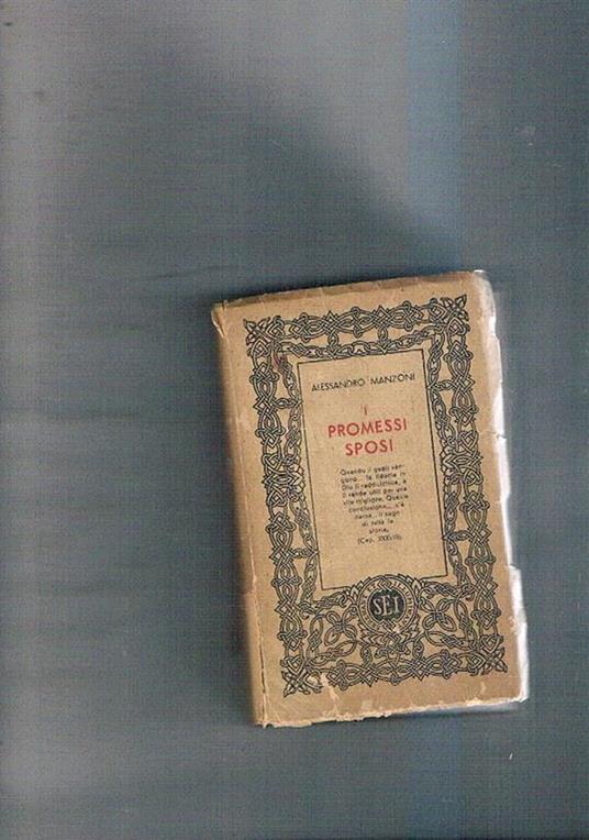 I promessi sposi - Alessandro Manzoni - copertina