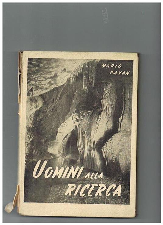 Uomini alla ricerca - Antonio Pavan - copertina