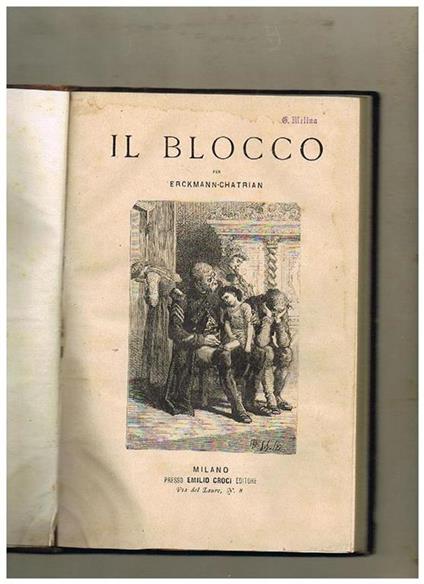 Il blocco - copertina