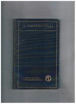 Scritti politici scelti, con introduzione, appendice bibliografica e commento di Vittorio Osimo. Dai Discorsi sopra la prima deca di Tito Livio e dal Libro dell'arte della guerra. Coll. Vallardi. Classici italiani annotati