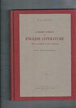 A short survey of English Literature (with an anthology of poetry and prose). Part III: Romantics and Victorians