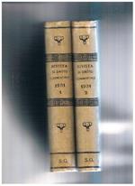 Rivista del diritto commerciale e del diritto generale delle obbligazioni. Vol. 29° 1931 parte I-II