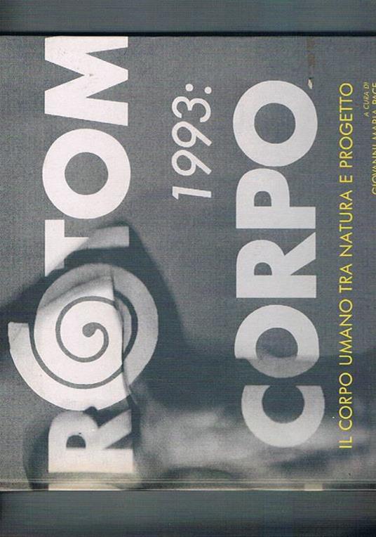 Il corpo umano tra natura e progetto - copertina