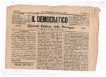 Il Democratico. Giornale politico delle Romagne si pubblica il giovedi e la domenica. N° 9 4 febbraio 1866
