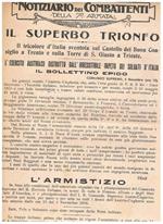 Notiziario dei combattenti della 7a armata, 1918, settimanale. Disponiamo dei n° 5, 7, 14, 16, 20
