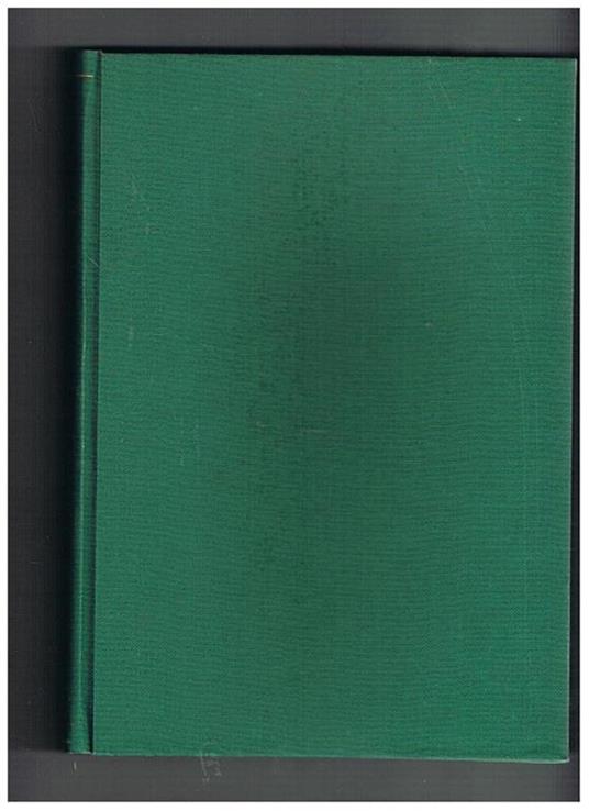 Rassegna di filosofia. Trimestrale dell'istituto di filosofia dell'Università di Roma. Vol. V° 1956. Contiene: studi sugli scritti giovanili di Hegel studi crociani ultimi studi su Gassendi l'analisi del linguaggio e l'estetica ecc - Anna Maria Antoni - copertina