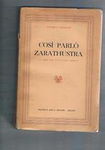 Così parlò Zaratustra, un libro per tutti e per nessuno
