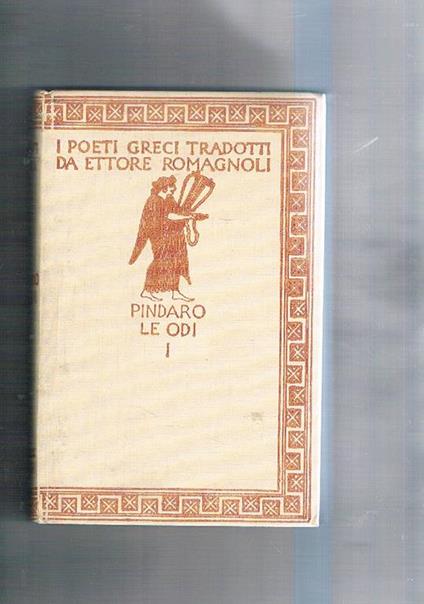Le odi. Vol. I-II - Pindaro - copertina
