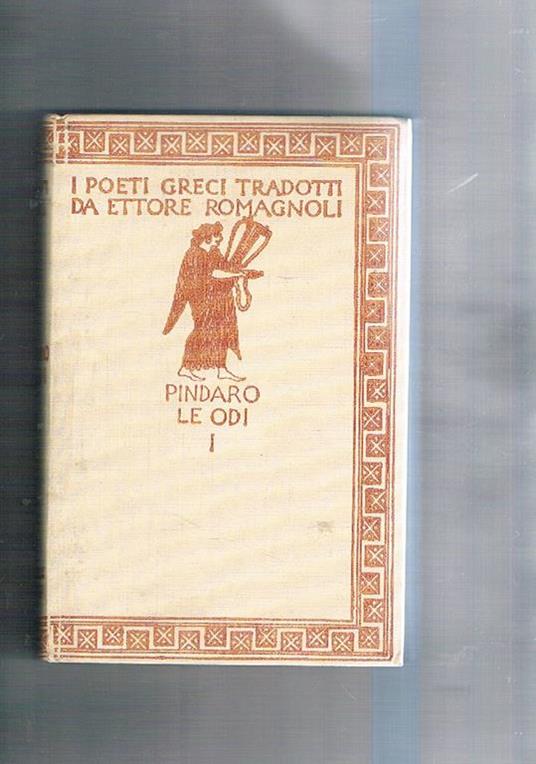 Le odi. Vol. I-II - Pindaro - copertina