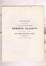 Iscrizioni fatte in omaggio dell'illustrissimo e reverendissimo monsignor Eugenio Galletti nel dì del solenne suo ingresso alla sede vescovile diAlba 30 maggio 1867. Rccolte per cura del capitolo