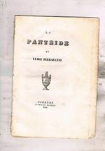 La Pantedie. Esposizione di un vasto poema, il cui soggetto è la storia del mondo