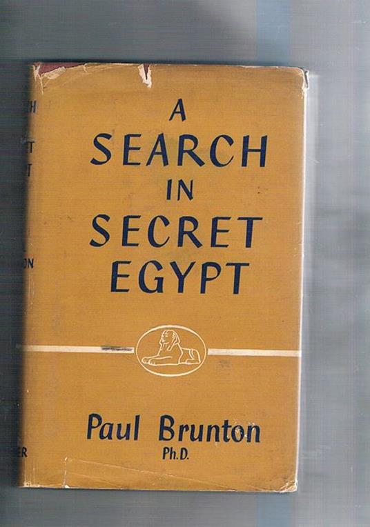 A search in secret Egypt - Paul Brunton - copertina