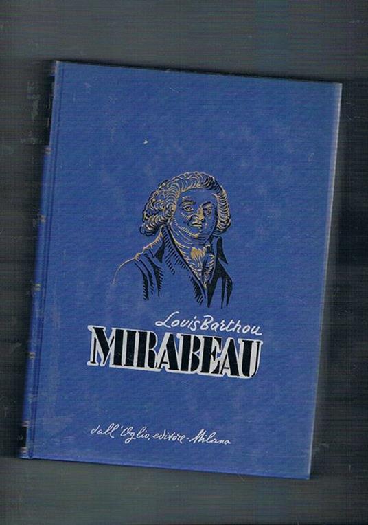 Mirabeau - Louis Barthou - copertina