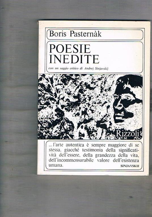 Poesie inedite, con un saggio di Andrej Sinjavskij - Boris Pasternak - copertina