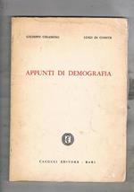 Appunti di demografia
