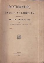Dictionnaire du Patois Valdôtain précédé de la petite grammaire
