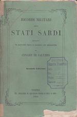 Ricordi militari degli Stati Sardi estratti da parecchie Opere sì stampate che manoscritte di Cesare di Saluzzo. Seconda Edizione