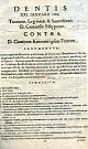 Dentis XXI Ianuarii 1686 Taurinen. Legitimae, & Successionis D. Comitissae Filipponae. Contra D. Comitem Amoretti ipsius Fratrem. Argumentum Donatio omnium Bonorum praesentium, & futurorum à Beneficiario facta an, & quando fructus beneficiales compra - copertina