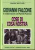 Cose Di Cosa Nostra Di: Falcone Giovanni Con Marcelle Padovani - copertina