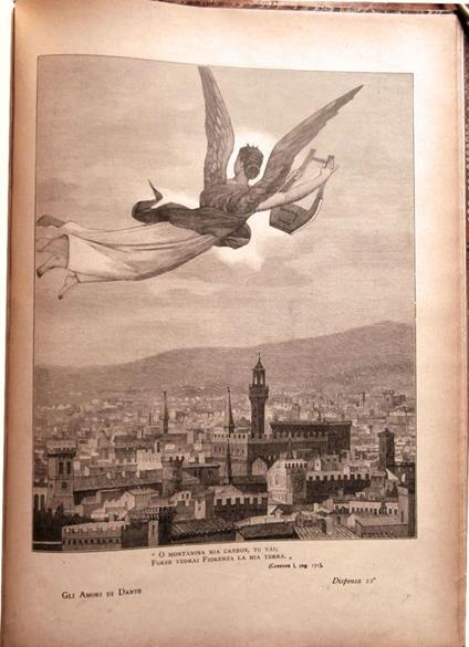 Gli amori di Dante raccontati da lui medesimo (Vita nuova e Canzoniere). Con Prefazione E Note Per G. Stiavelli - Dante Alighieri - copertina