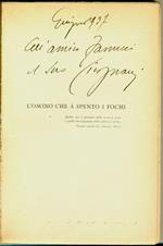 L' omino che à spento i fochi