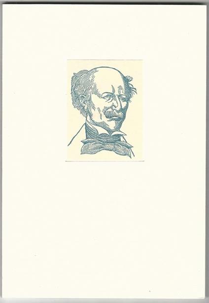 Cattaneo azzurro..A cura di Arturo Colombo. Xilografia di Fabio Sironi - Carlo Dossi - copertina