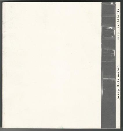 Map architects - Josep Lluís Mateo - copertina