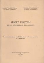 Albert Einstein. Nel 25° anniversario della morte
