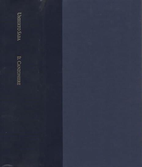 Il Canzoniere (1900-1954) - Umberto Saba - copertina