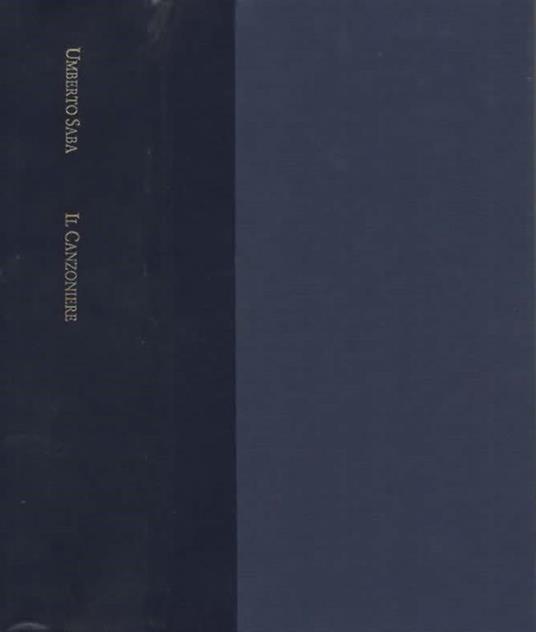 Il Canzoniere (1900-1954) - Umberto Saba - copertina
