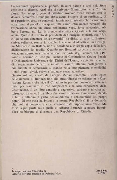 Il cittadino scomodo. A cura di Giorgio Medail - Alberto Bertuzzi - 2
