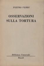 Osservazioni sulla tortura