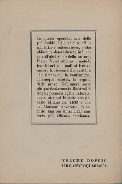 Osservazioni sulla tortura - Pietro Verri - 2