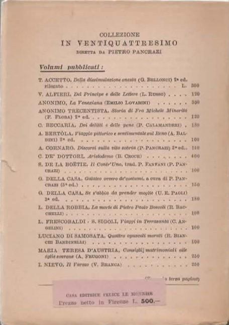 Cronaca dei fatti di Toscana. (1845-1849). A cura di Pietro Pancrazi - Giuseppe Giusti - 2