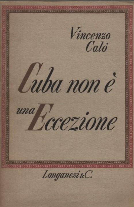 Cuba non è un'eccezione - Vincenzo Calò - copertina