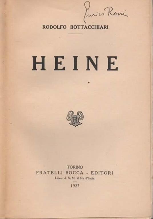 Heine - Rodolfo Bottacchiari - 2