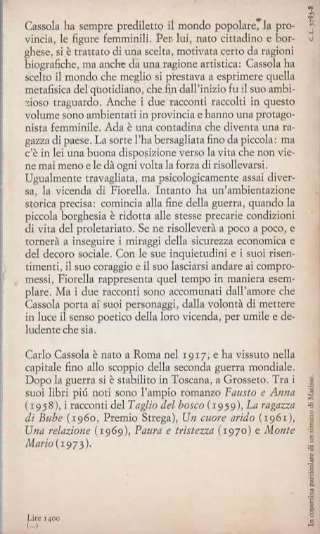 Storia di Ada - Carlo Cassola - 3