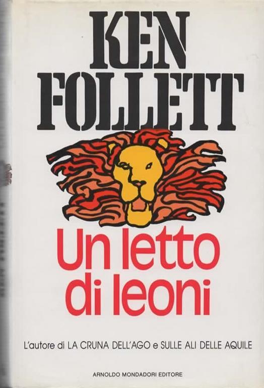 Un letto di leoni - Ken Follett - copertina