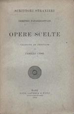 Opere scelte. Tradotte e annotate da Camillo Cessi