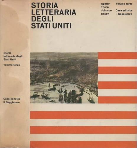 Storia letteraria degli Stati Uniti. (volume terzo) - copertina