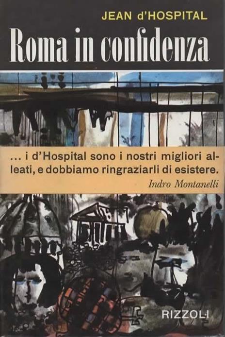 Roma in confidenza - Jean D'Hospital - copertina