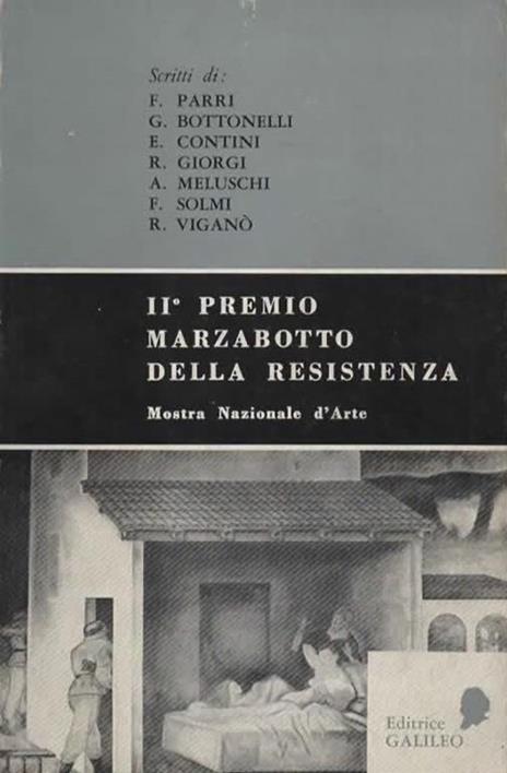 Premio Marzabotto della Resistenza 1961. Rassegna nazionale d'arte. Catalogo della Mostra - copertina