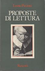 Proposte di lettura
