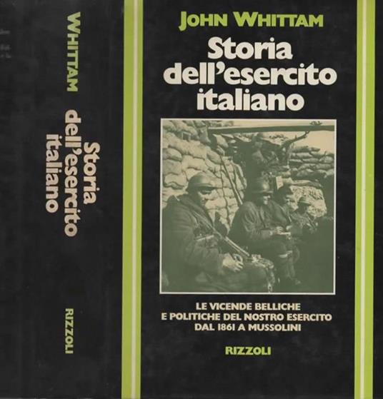 Storia dell'esercito italiano - John Whittam - copertina