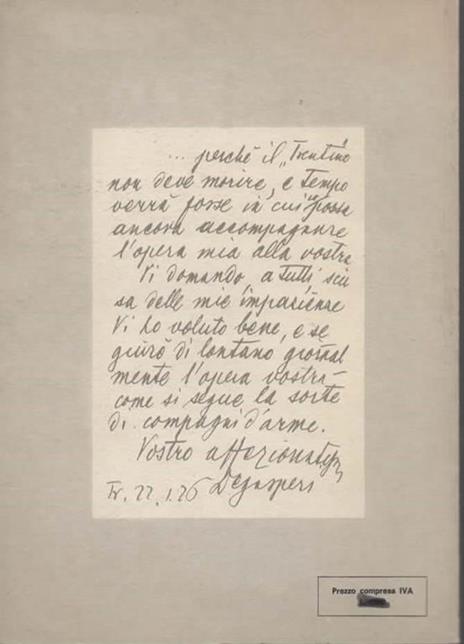 Stampa cattolico-democratica e primo fascismo nel Trentino - Giampaolo Andreatta - 2
