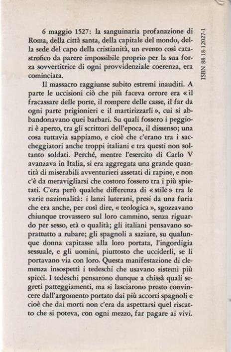 Il sacco di Roma - Francesco Mazzei - 2